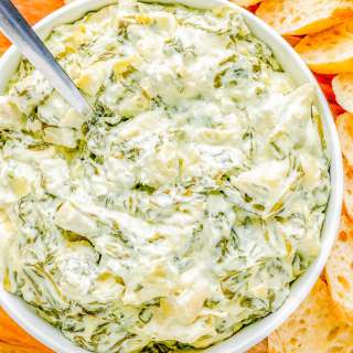 Crockpot Spinach Artichoke Dip