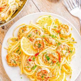Shrimp Scampi Pasta