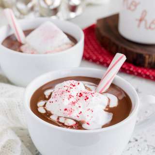 Peppermint Hot Chocolate