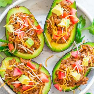 Taco-Stuffed Avocados