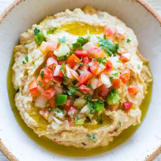 Easy Taco Hummus