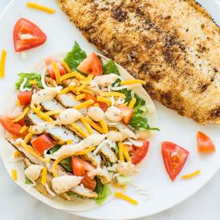 Easy 10-Minute Lemon-Butter Grouper Fish Tacos