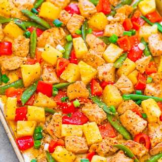 15-Minute Sheet Pan Pineapple Teriyaki Chicken