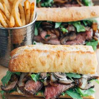 Steak Sandwich Recipe with Horseradish Mayo