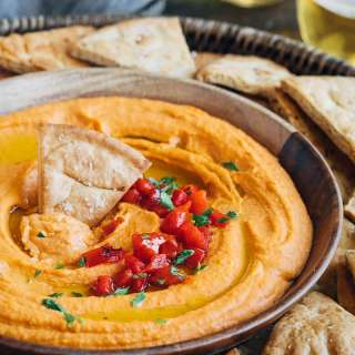Roasted Red Pepper Hummus