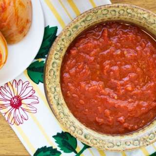Tomato Sauce with Butter and Onion