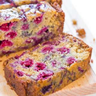 The Best Raspberry Bread