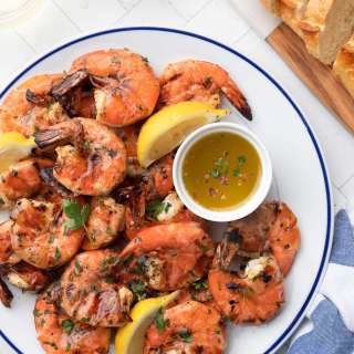 Grilled Shrimp Scampi