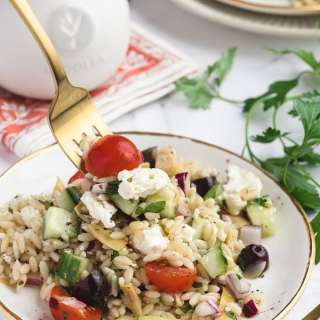 Orzo Salad with Feta