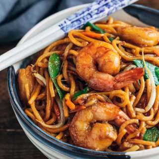Shrimp Lo Mein