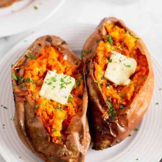 The Best Baked Sweet Potato