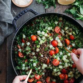 Lentil Tabbouleh Salad