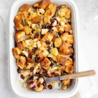 Pancetta Apple Fennel Brioche Stuffing