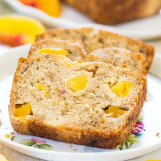 Banana Peach Bread