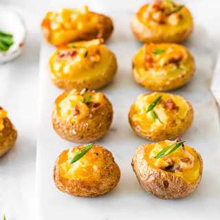 Mini Loaded Baked Potatoes