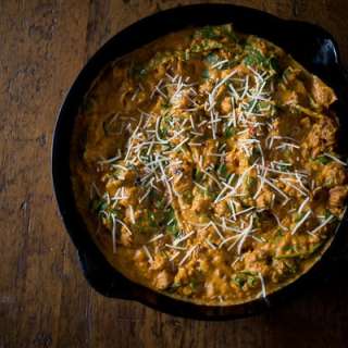 Spicy Sausage Pumpkin Pasta Sauce