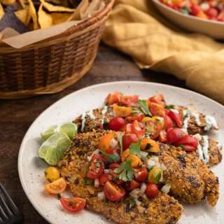 Tortilla Crusted Tilapia