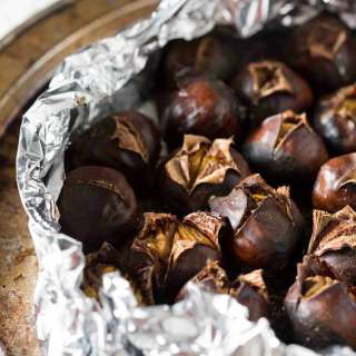 Spice Butter Roasted Chestnuts