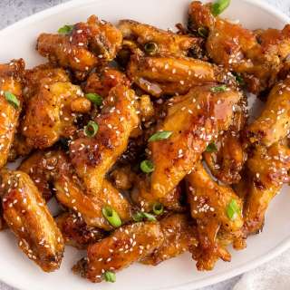 Honey Garlic Chicken Wings