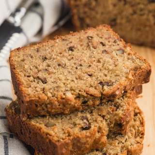 Sour Cream Banana Bread with Brown Butter