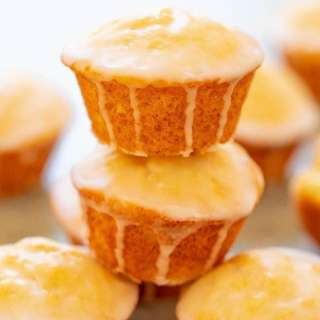 Mini Champagne Orange Muffins (Mimosa Muffins)