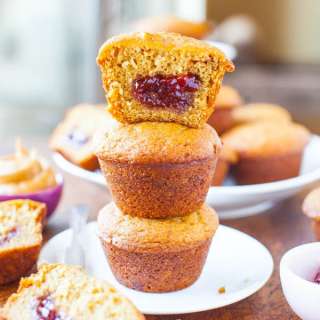 Peanut Butter and Jelly Muffins