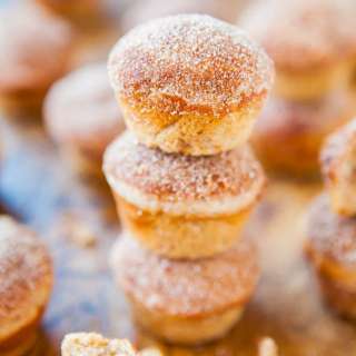 Cinnamon Sugar Mini Donut Muffins
