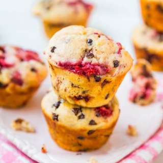 Strawberry Chocolate Chip Muffins
