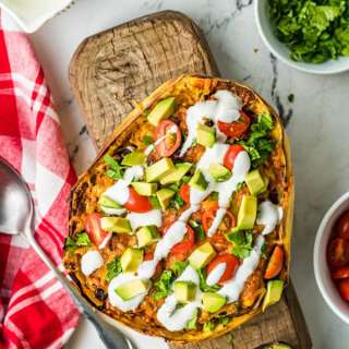 Air Fryer Southwest Spaghetti Squash