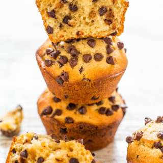 Vegan Peanut Butter Chocolate Chip Muffins