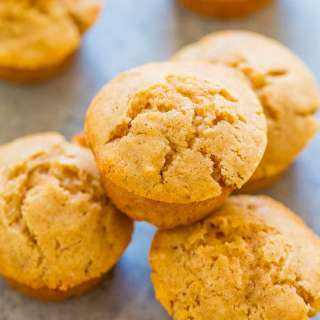 Vanilla Bean Mini Muffins