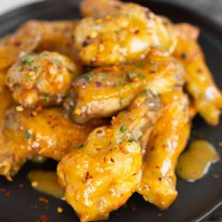 Air Fryer Honey Mustard Chicken Wings