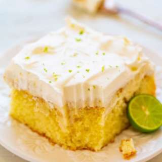 Key Lime Poke Cake