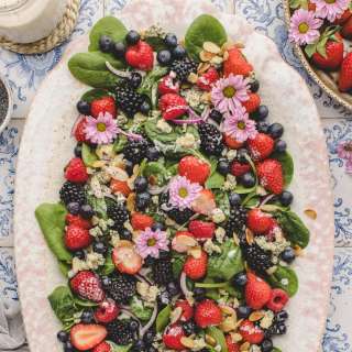 Spinach Berry Salad