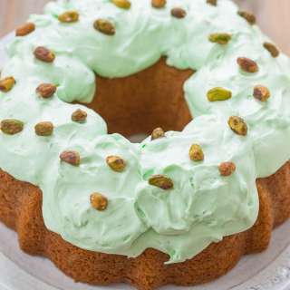 Pistachio Double Pudding Cake
