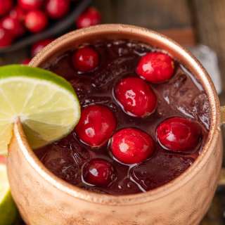 Cranberry Moscow Mule
