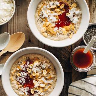 Peanut Butter Overnight Oats
