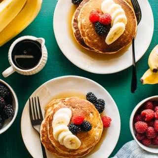 Healthy Banana Pancakes