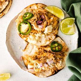 Instant Pot Pulled Chicken Tacos