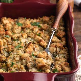 Traditional Bread Stuffing with Herbs