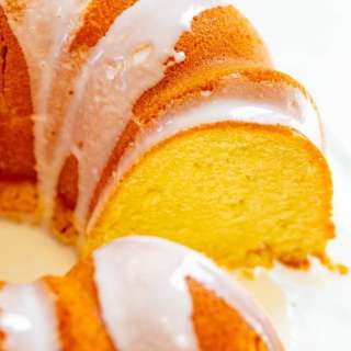 Easy Glazed Pound Cake