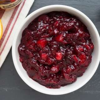 Apple Orange Cranberry Sauce