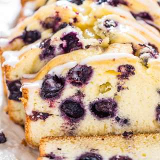 Lemon Blueberry Pound Cake