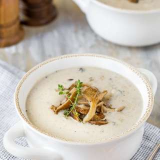 Homemade Cream of Mushroom Soup