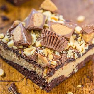 Peanut Butter Cheesecake Brownies