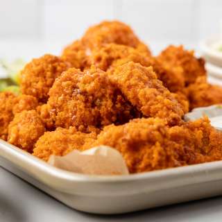 Air Fryer Buffalo Chicken Bites