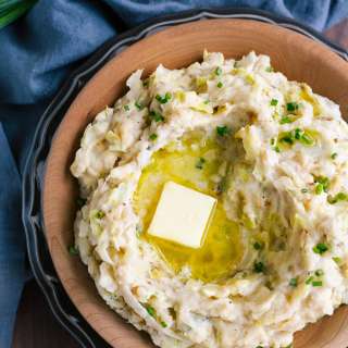 Creamy Leek and Cabbage Colcannon