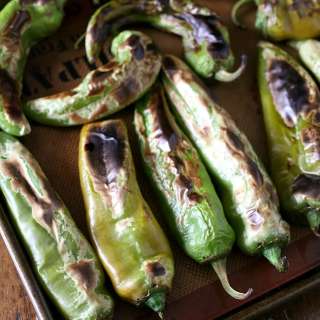 How To Roast Hatch Green Chiles