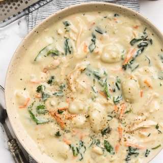 Creamy Chicken Gnocchi Soup
