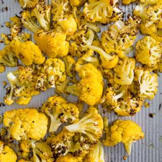 Roasted Orange Cauliflower